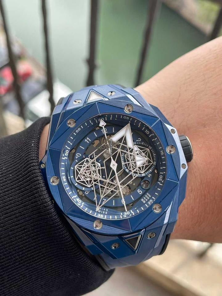 HUBLOT BIG BANG SANG BLUE