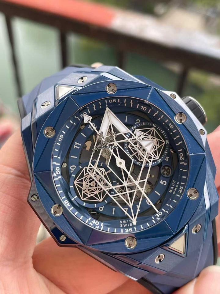 HUBLOT BIG BANG SANG BLUE